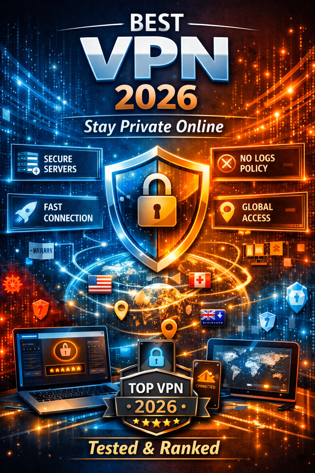Best VPN Services 2026: 10 Options Tested for Speed, Privacy & Price