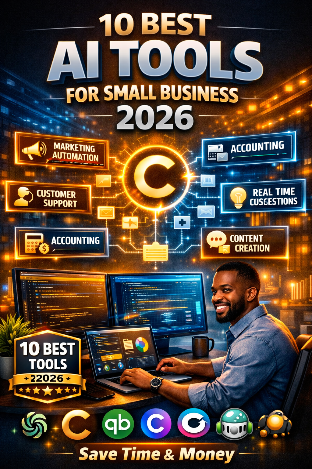 10 Best AI Tools for Small Business in 2026 (Tested and Ranked)