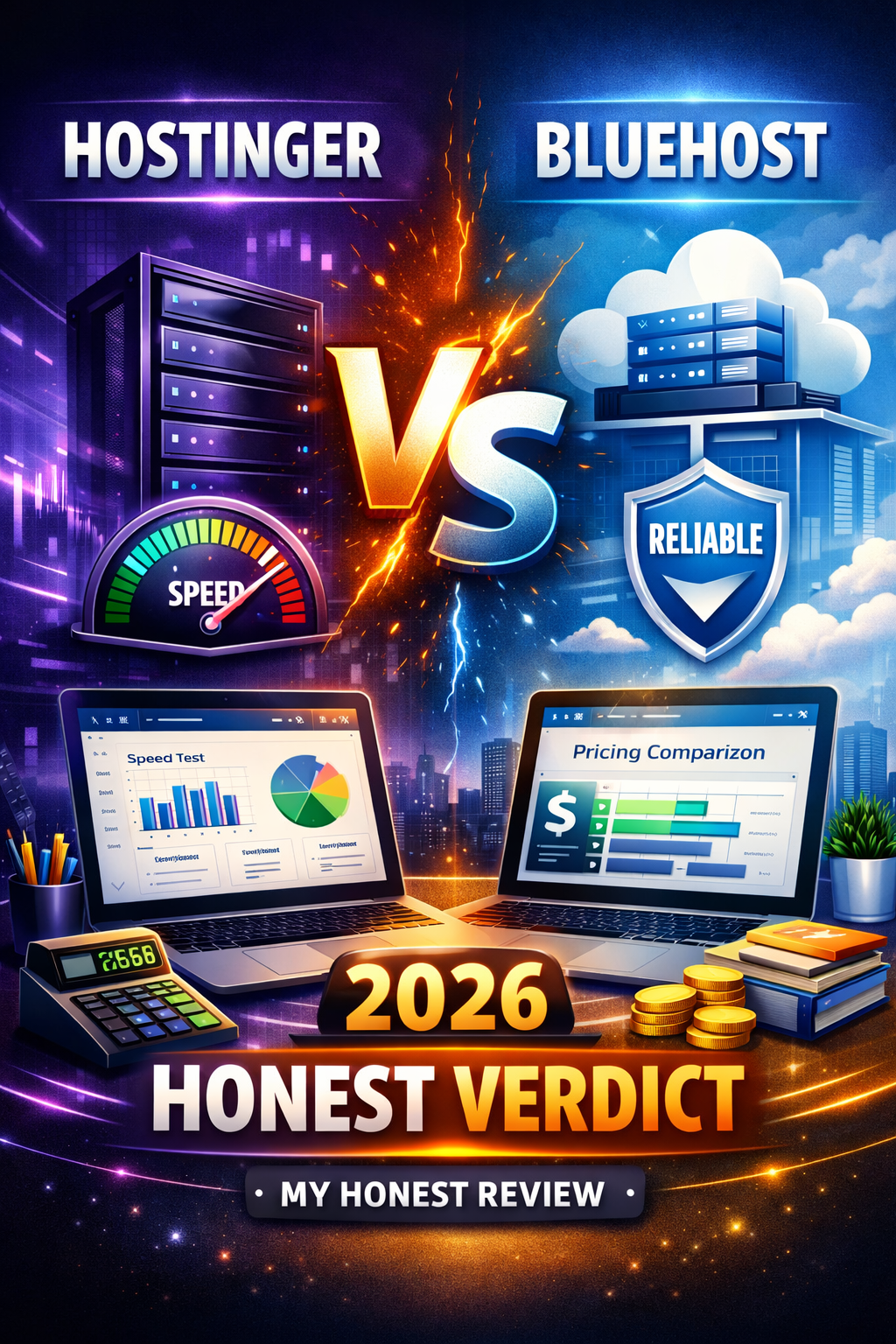 Hostinger vs Bluehost 2026: I Tested Both — Here’s My Honest Verdict